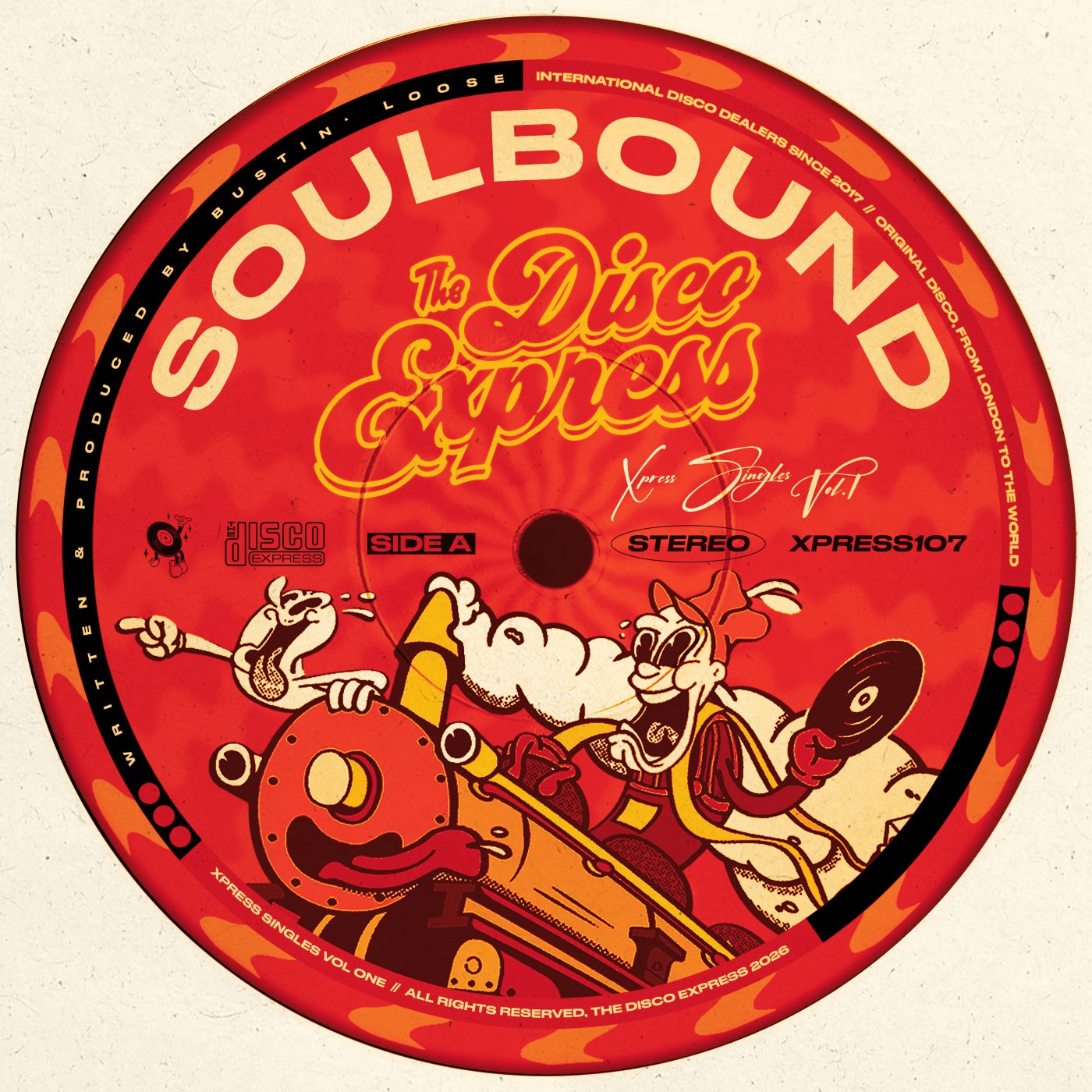 Cover - Bustin' Loose - Soulbound (Extended Mix) Promo tools