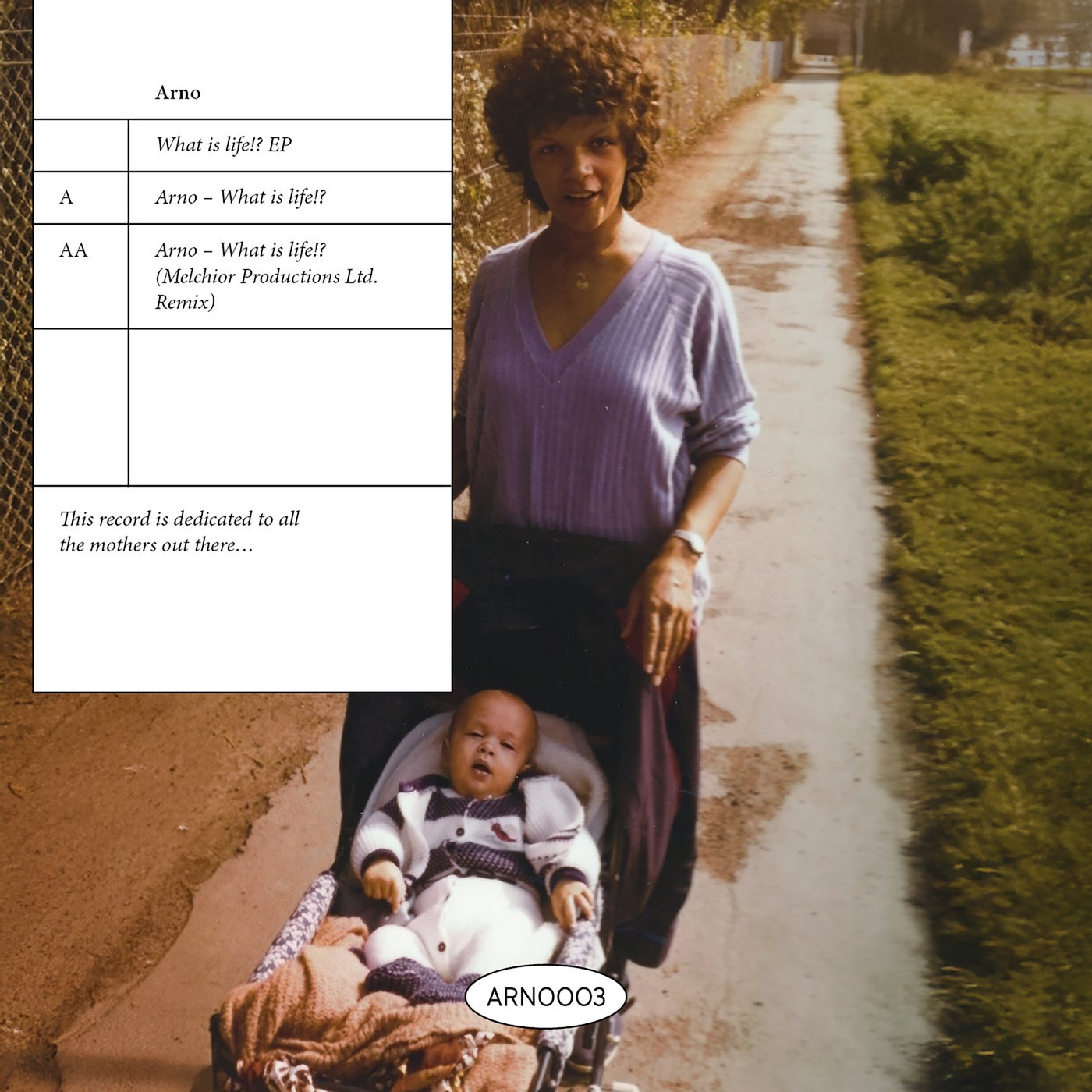 Cover - Arno (DE) - What Is Life !? (Original Mix) Promo tools