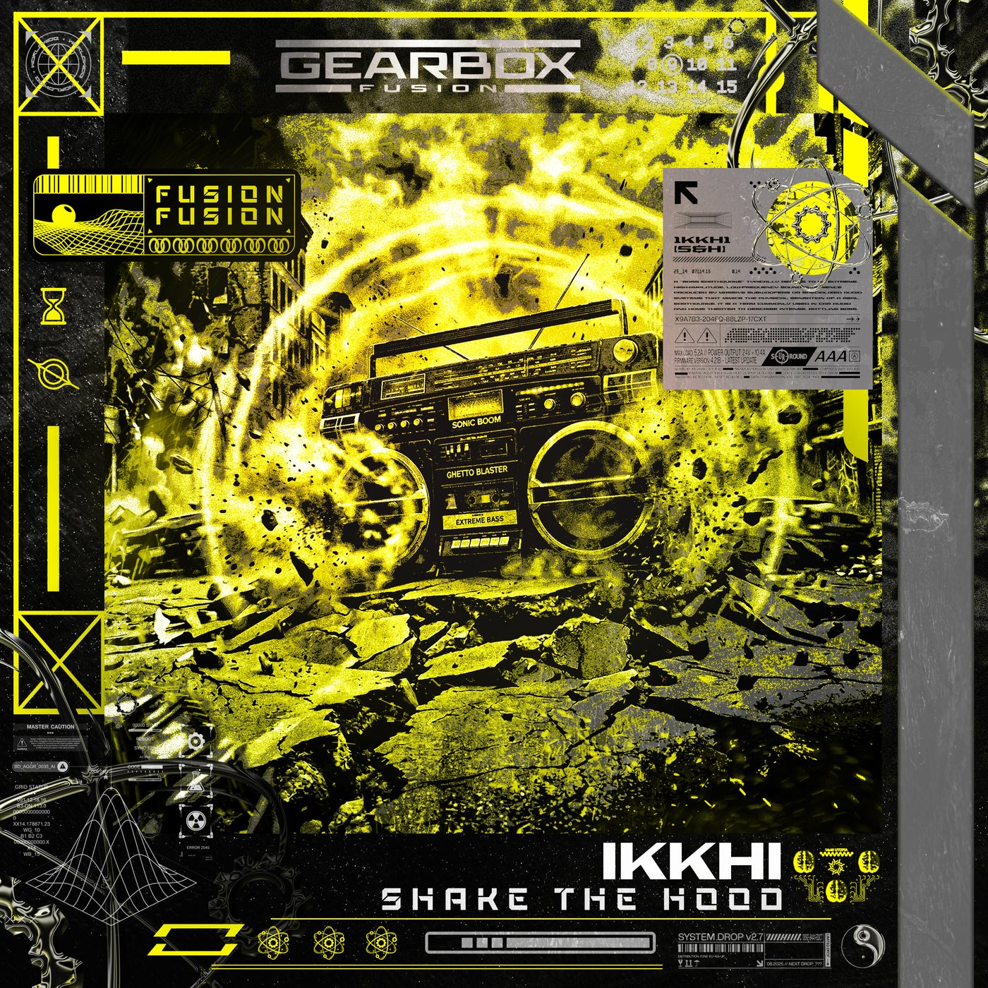 Cover - Ikkhi - Shake The Hood (Extended Mix) Promo tools