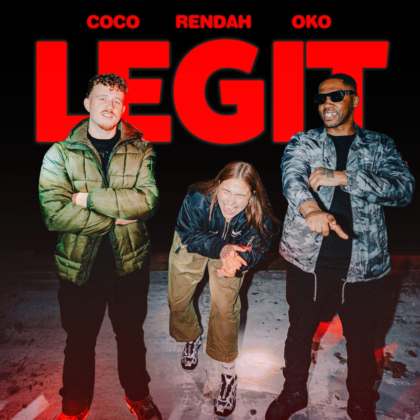 Cover - Coco, Rendah, OKO UK - Legit (Extended Mix) Promo tools
