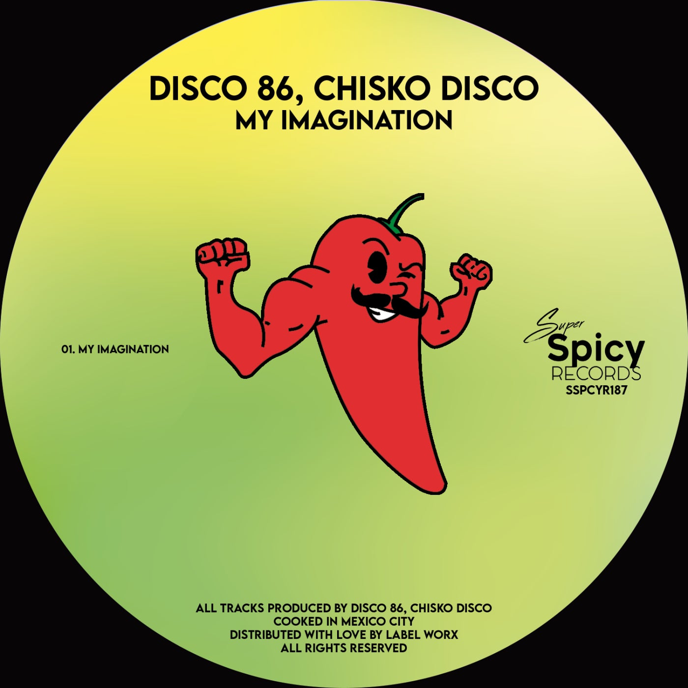 Cover - Disco 86, Chisko Disco - My Imagination (Original Mix) Promo tools
