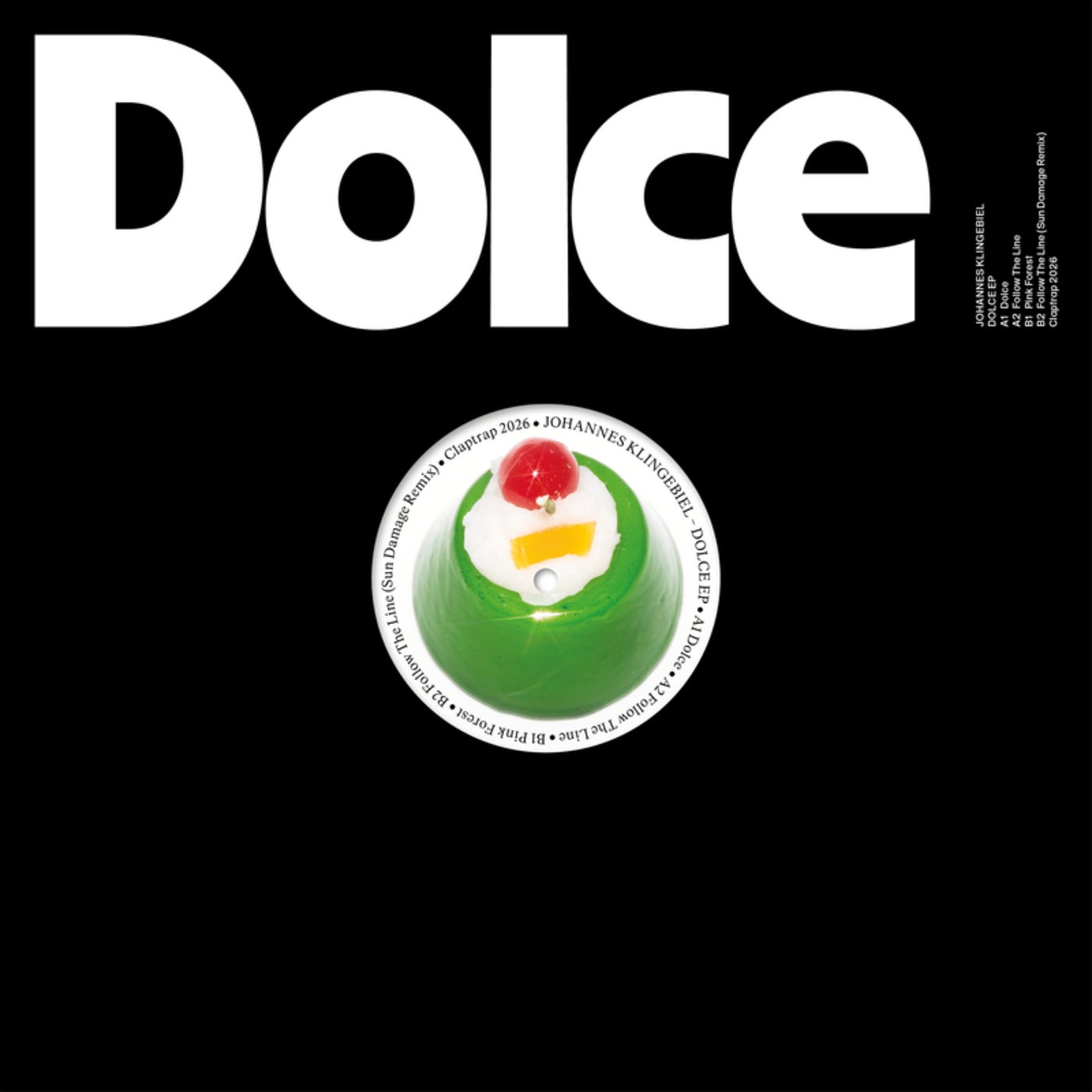 Cover - Johannes Klingebiel - Dolce (Original Mix) Promo tools