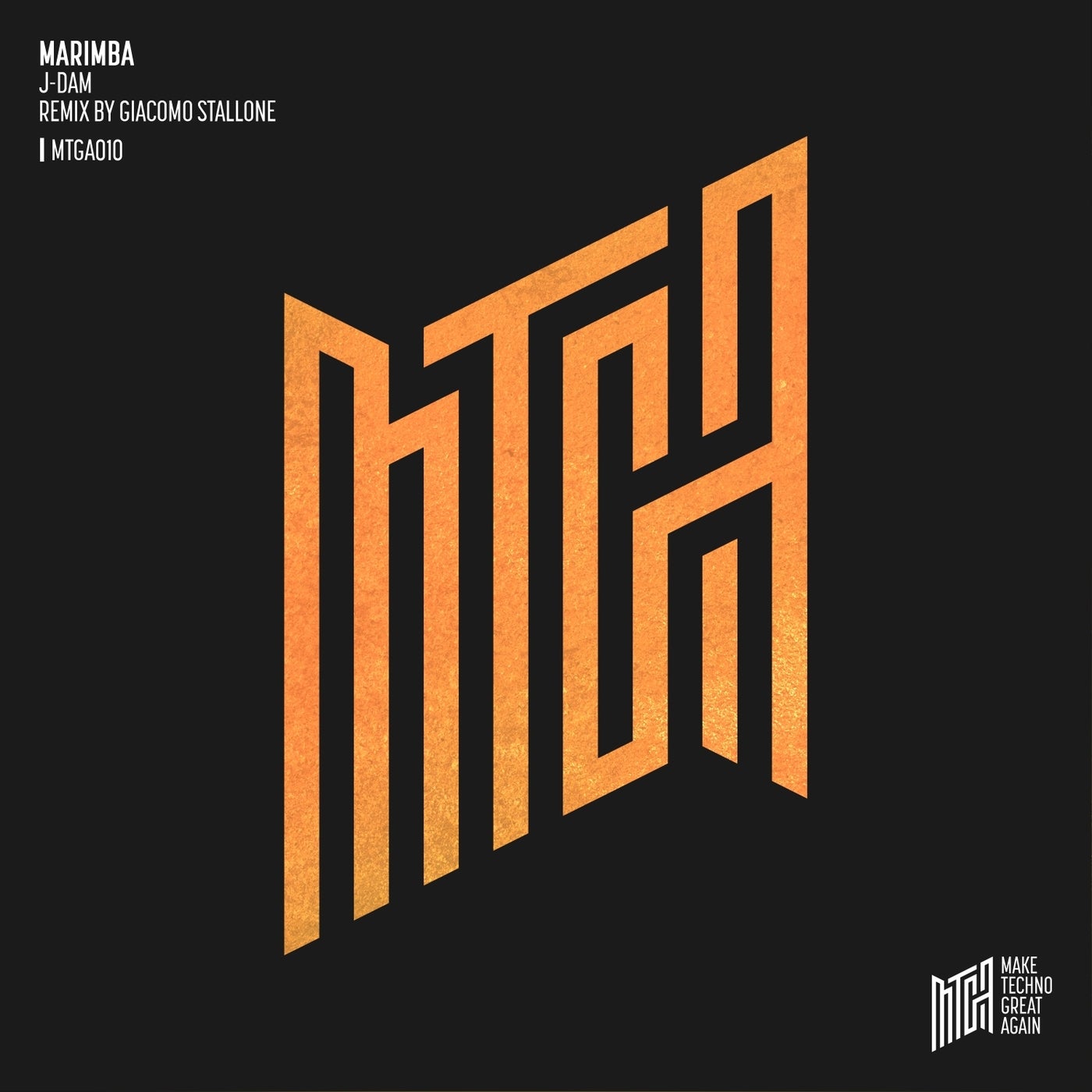 Cover - J-Dam - Marimba (Giacomo Stallone Remix) Promo tools