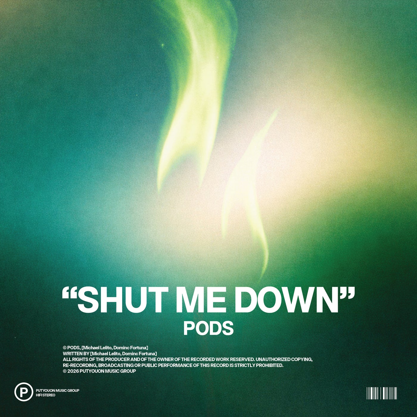 Cover - Pods - Shut Me Down (Extended) Promo tools