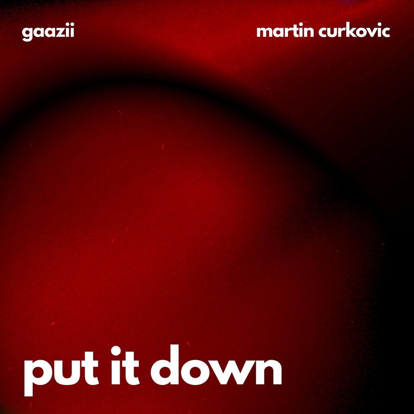 Cover - Martin Curkovic, Gaazii - Put It Down (Extended Mix) Promo tools