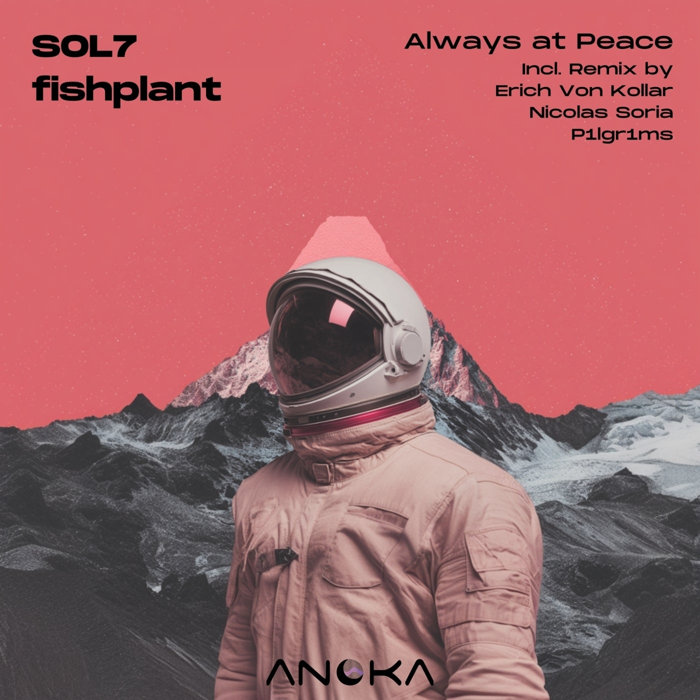 Cover - Sol7, fishplant - Always at Peace (Nicolas Soria Extended Remix) Promo tools
