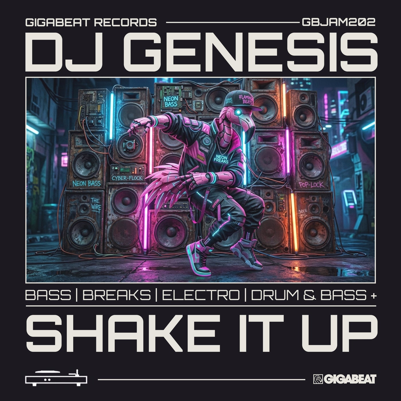Cover - DJ Genesis - Shake It Up (Original Mix) Promo tools