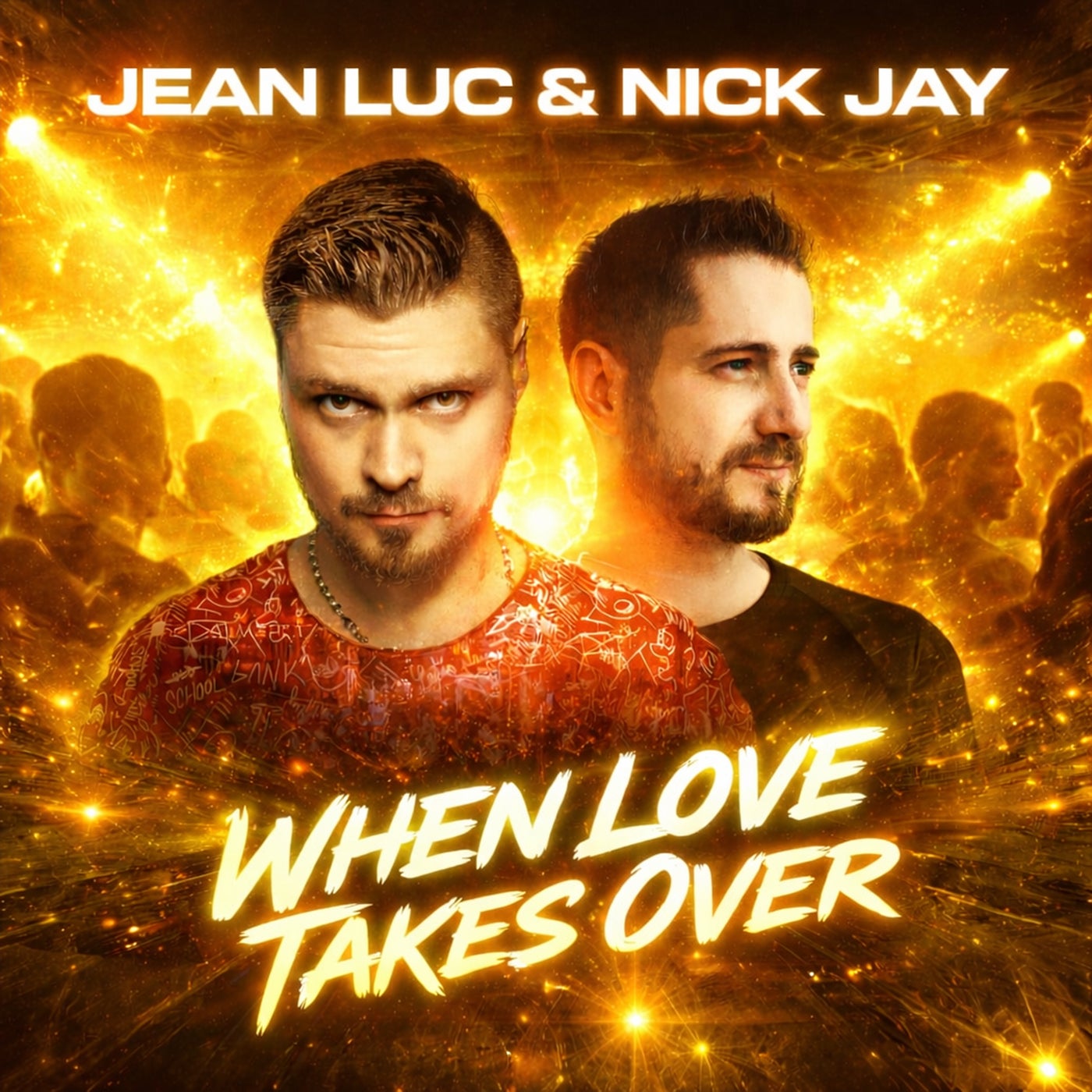 Cover - Jean Luc, Nick Jay - When Love Takes Over (Extended Mix) Promo tools