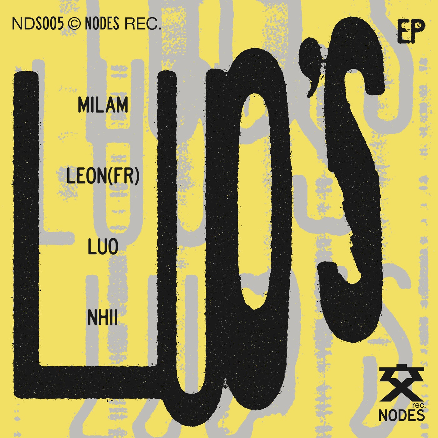Cover - Luo, Milam, Leon (FR) - Luo's Voice (Nhii Remix) Promo tools