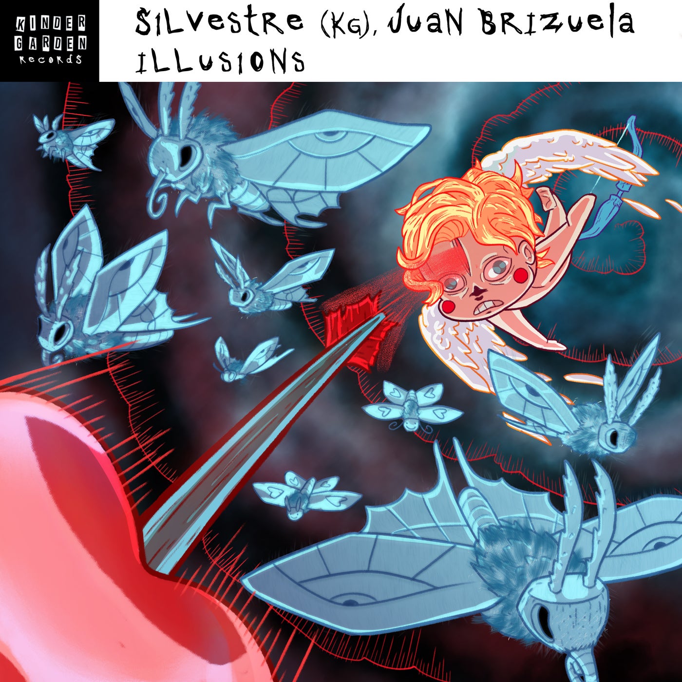 Cover - Juan Brizuela, Silvestre (KG) - Illusions (Original Mix) Promo tools