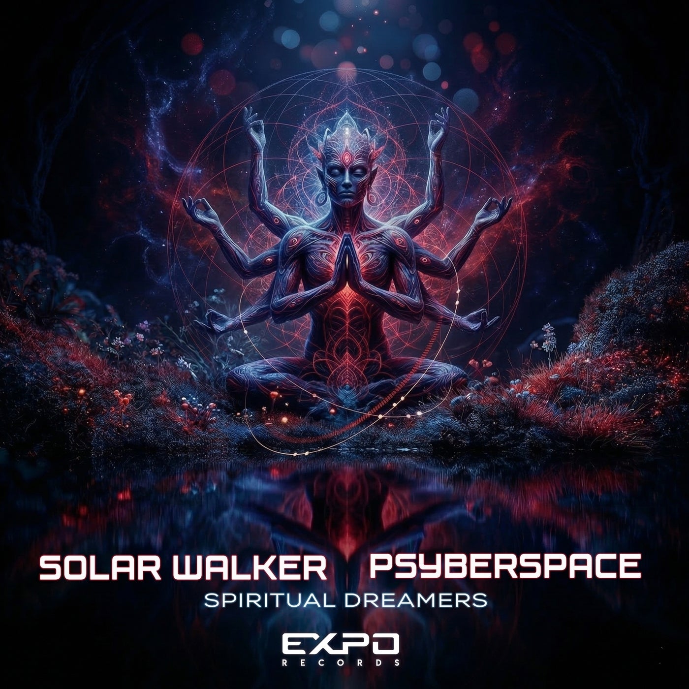 Cover - Solar Walker, Psyberspace - Spiritual Dreamers (Original Mix) Promo tools