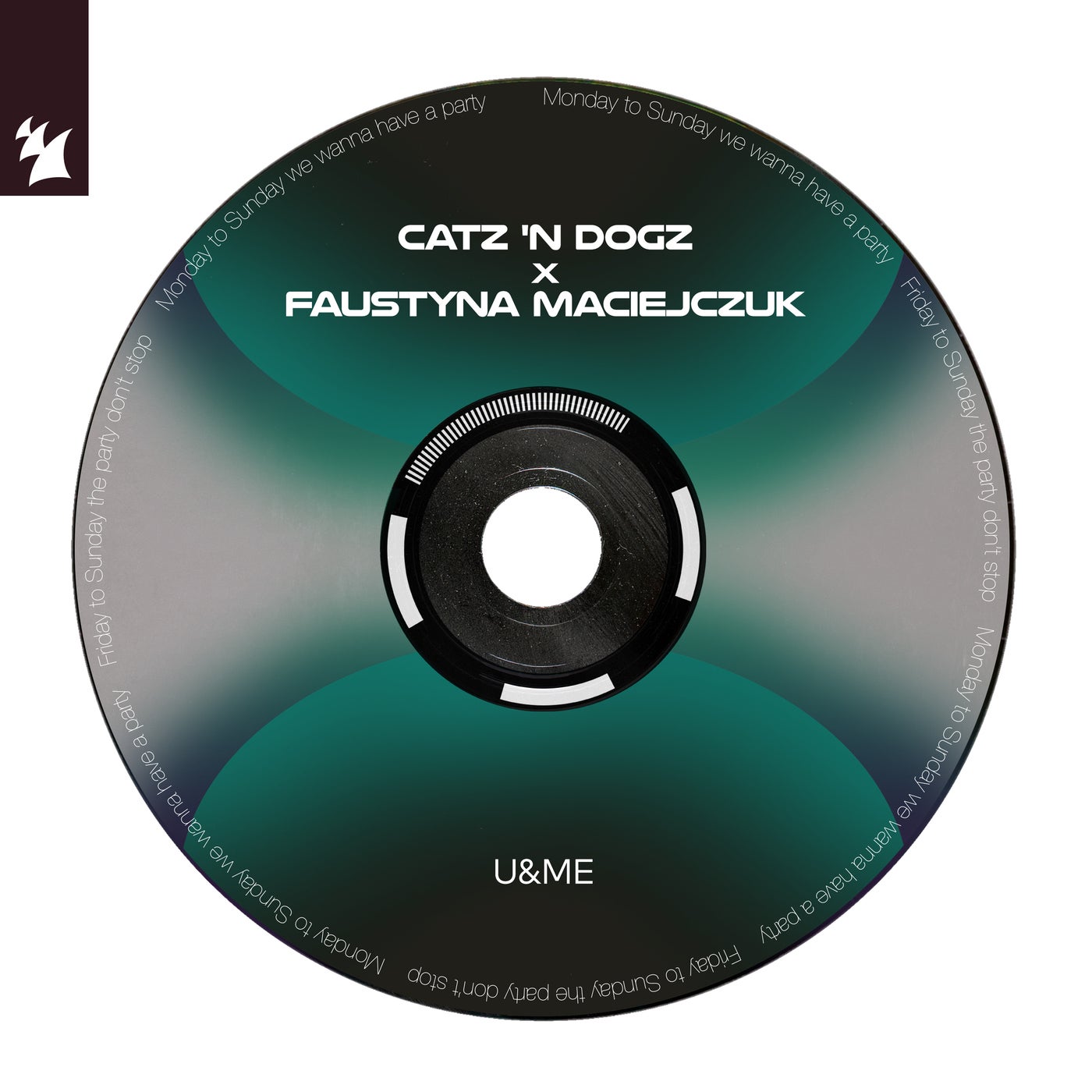 Cover - Catz 'n Dogz, Faustyna Maciejczuk - U&Me (Extended Mix) Promo tools