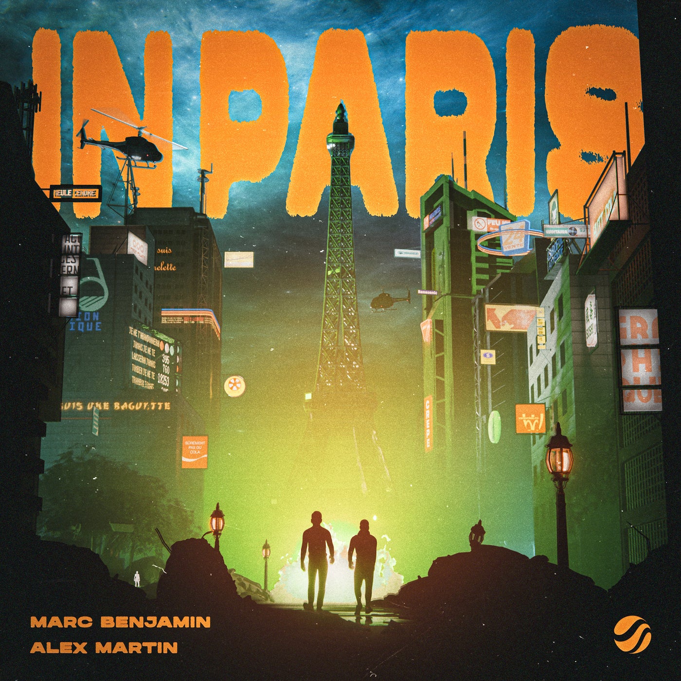 Cover - Alex Martin, Marc Benjamin - In Paris (Extended Mix) Promo tools