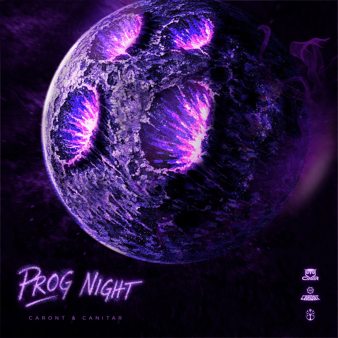 Cover - Caront, Canitar - Prog Night (Original Mix) Promo tools
