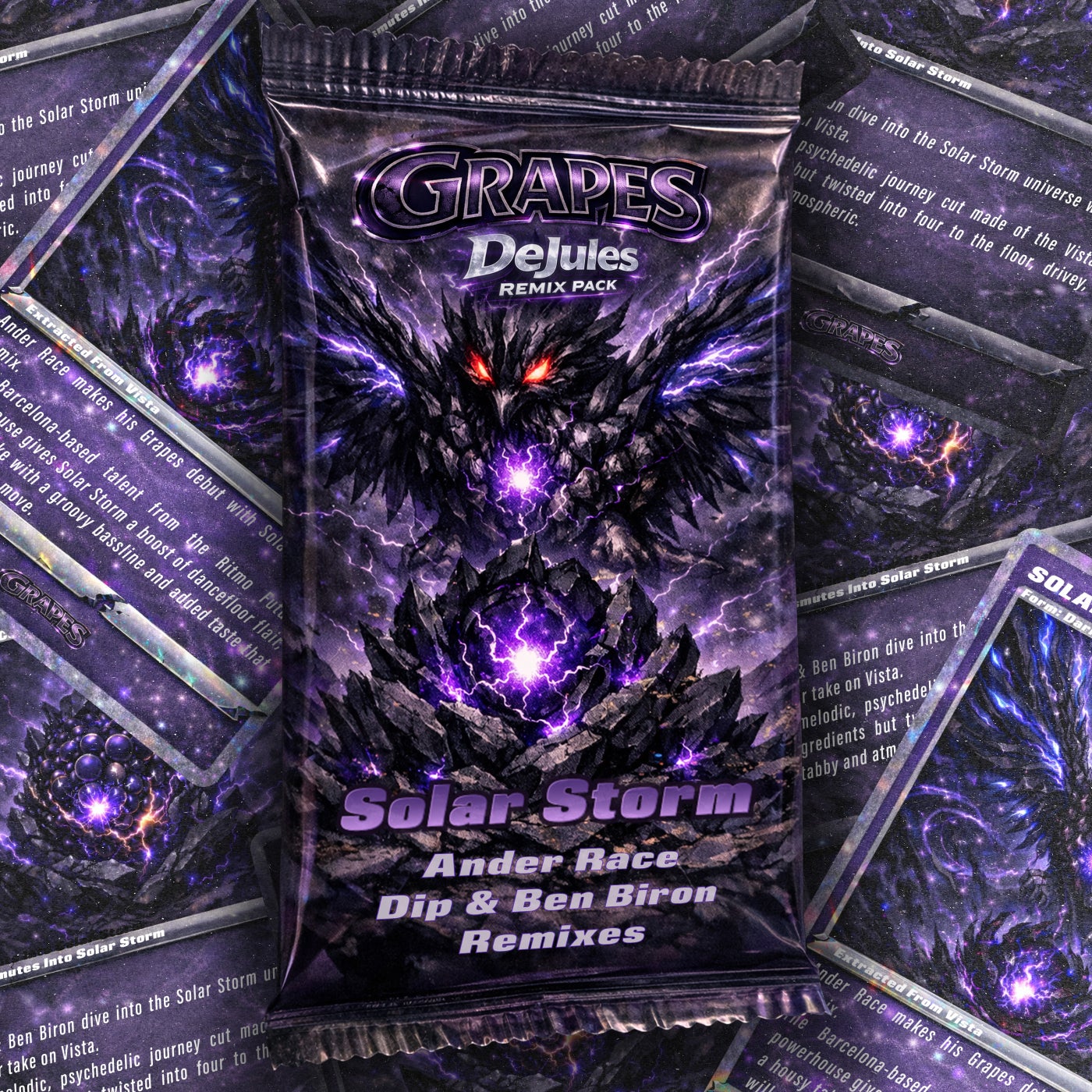 Cover - DeJules - Solar Storm (Ander Race Remix) Promo tools