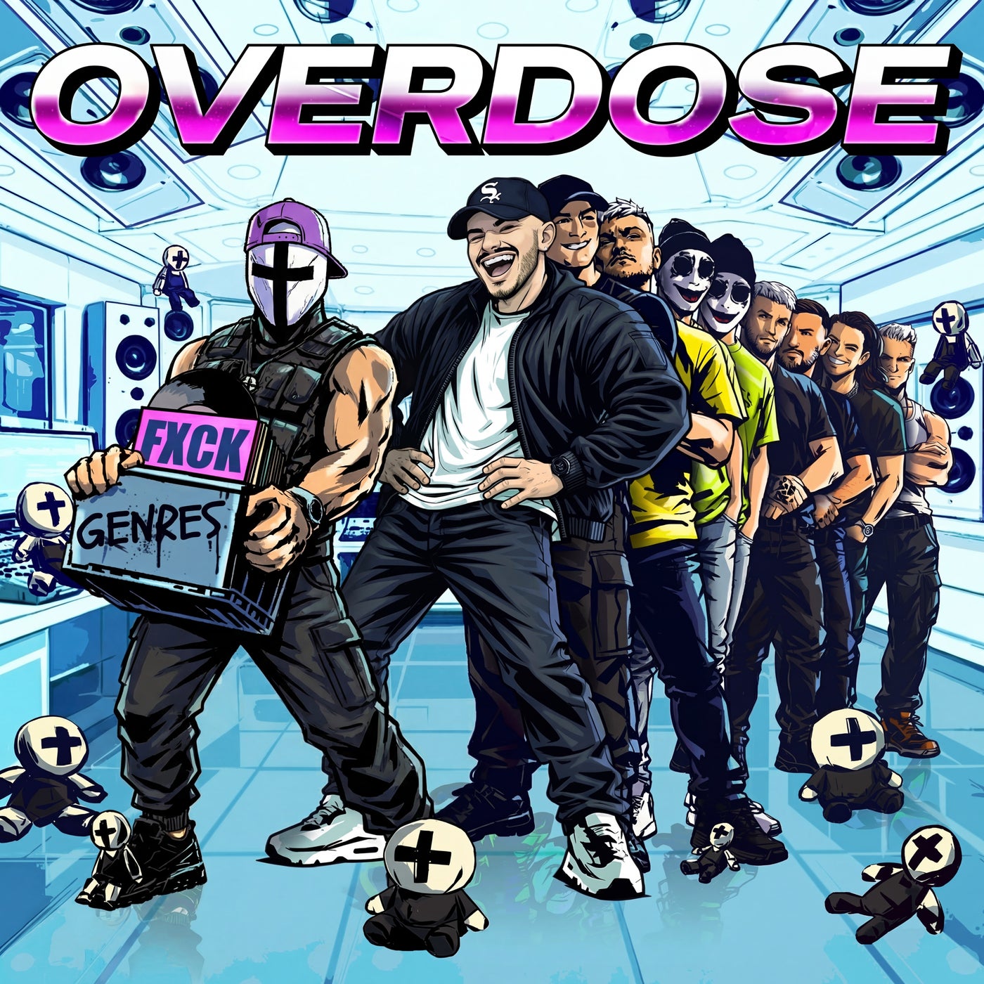 Cover - Nico Moreno, Holy Priest - Overdose (Extended Mix) Promo tools