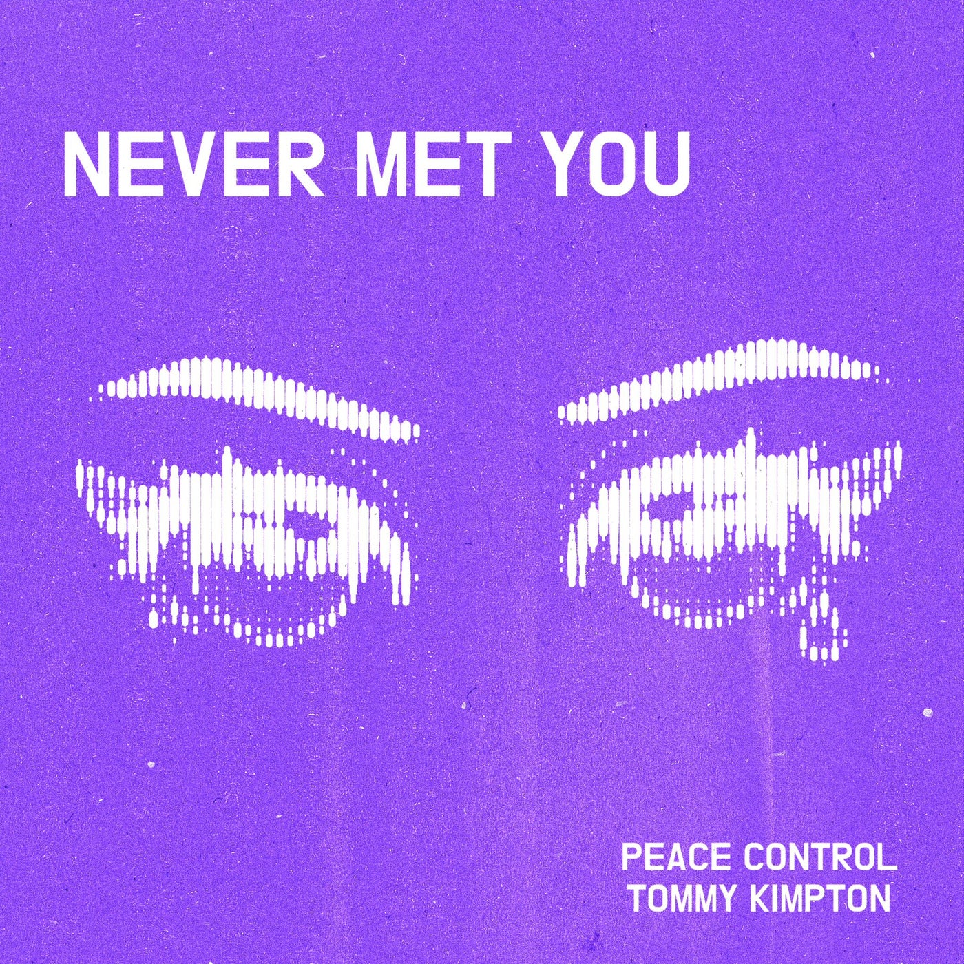 Cover - Peace Control, Tommy Kimpton - Never Met You (Extended Mix) Promo tools
