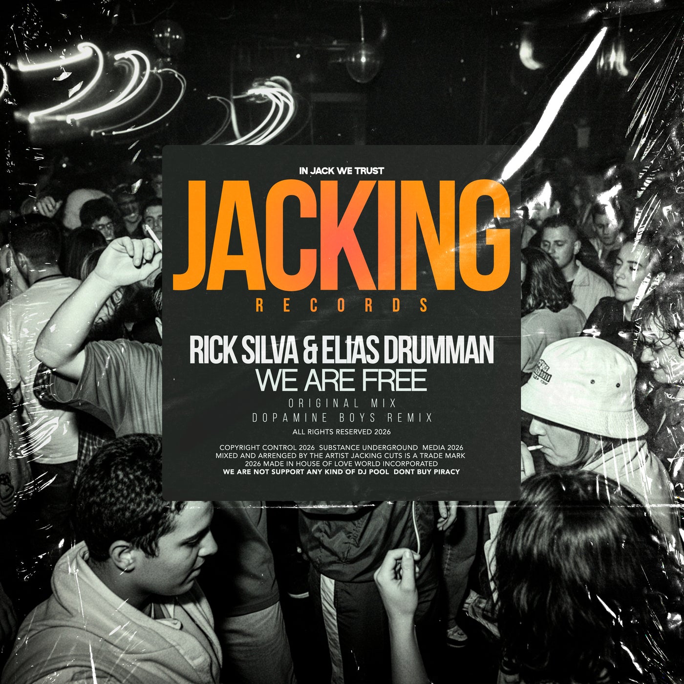 Cover - Rick Silva, Elias Drumman - We Are Free (Original Mix) Promo tools
