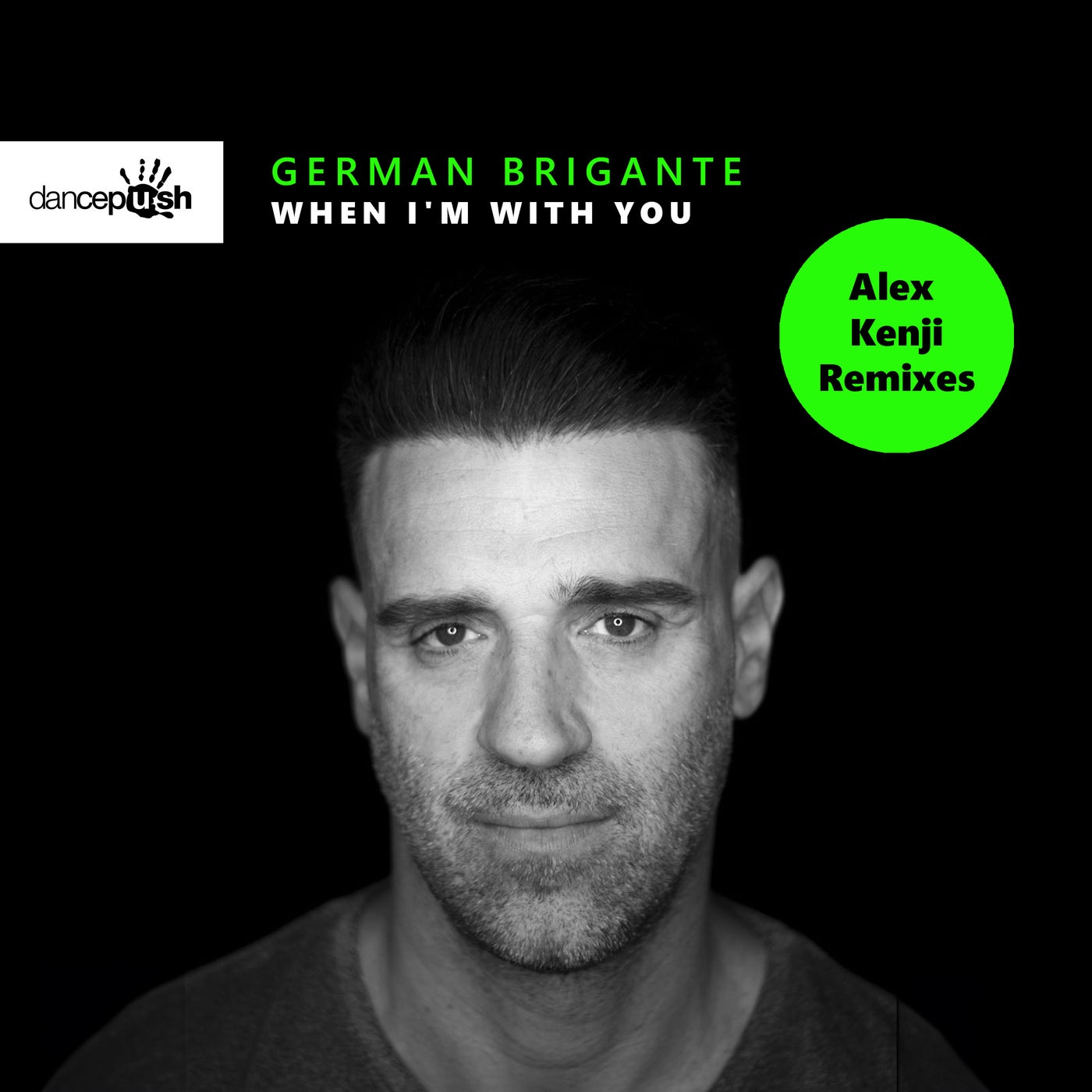 Cover - German Brigante - When I'm With You (Alex Kenji Extended Mix) Promo tools