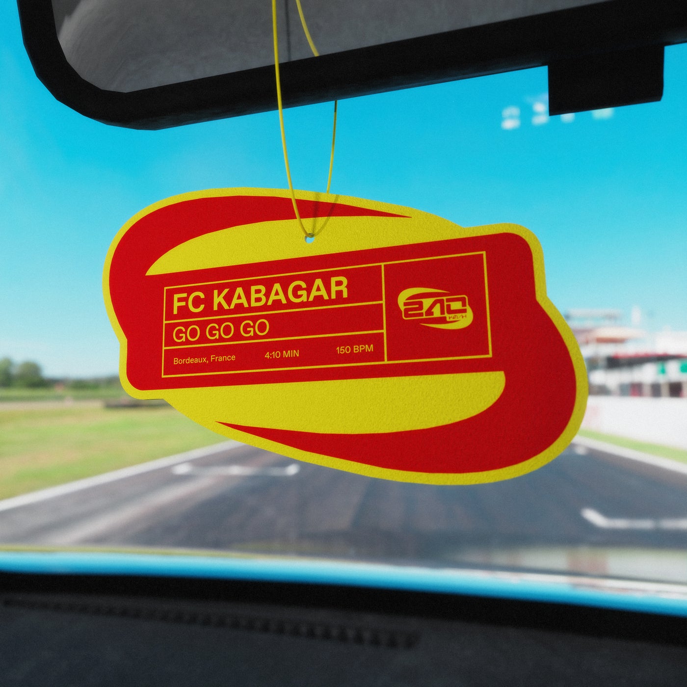 Cover - FC Kabagar, 240 KM/H - GO GO GO (Extended Mix) Promo tools