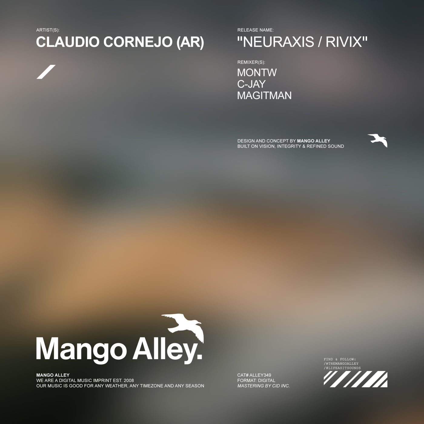 Cover - Claudio Cornejo (AR) - Neuraxis (Original Mix) Promo tools