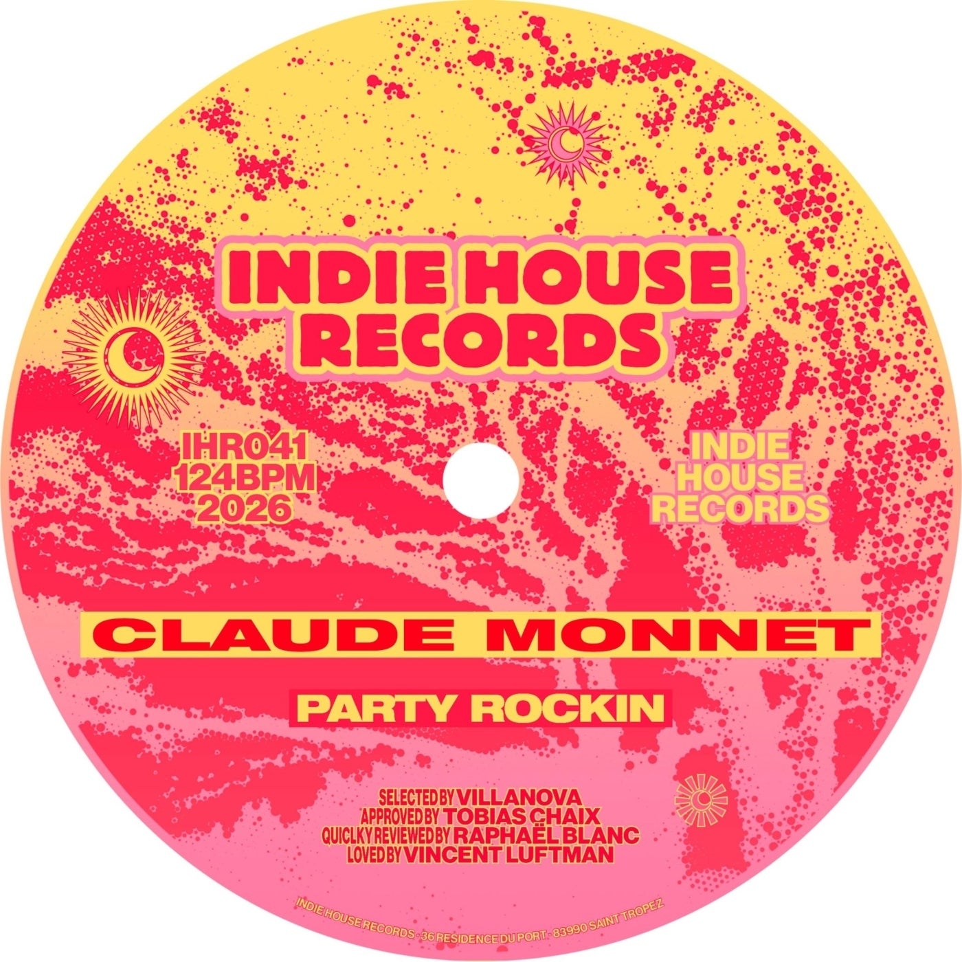 Cover - Claude Monnet - Party Rockin (Original Mix) Promo tools