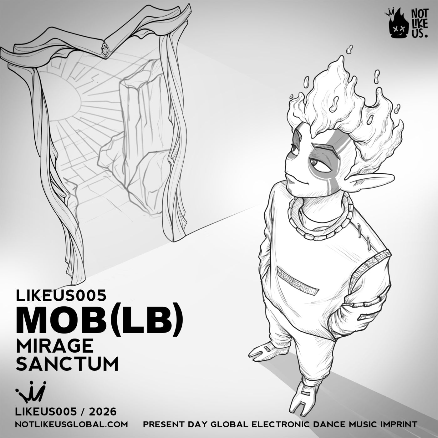 Cover - MOB (LB) - Mirage (Original Mix) Promo tools