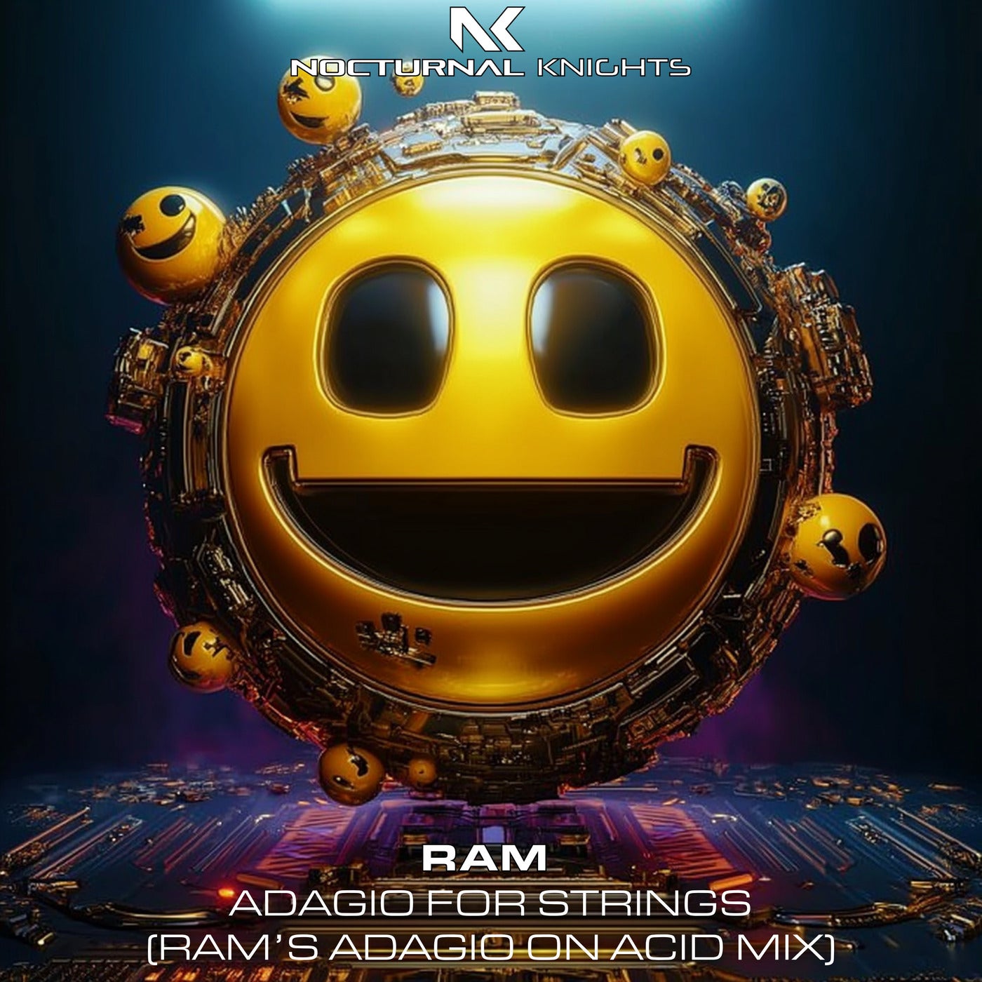 Cover - RAM - Adagio For Strings (RAM's Extended Adagio On Acid Mix) Promo tools