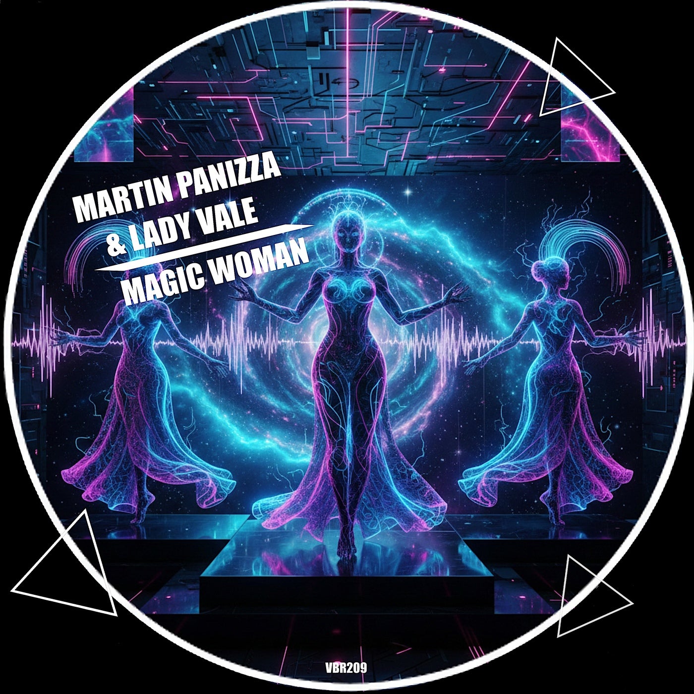 Cover - Lady Vale, MARTIN PANIZZA - Magic Women (Extended Mix) Promo tools
