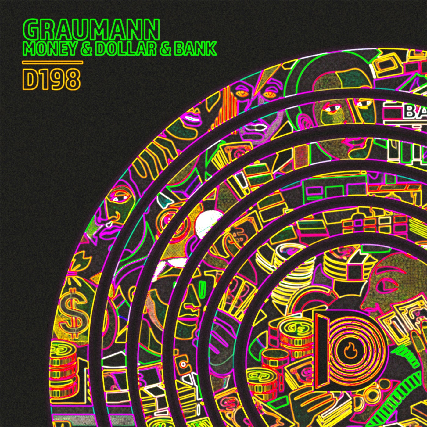 Cover - Graumann - Money & Dollar & Bank (Extended Mix) Promo tools
