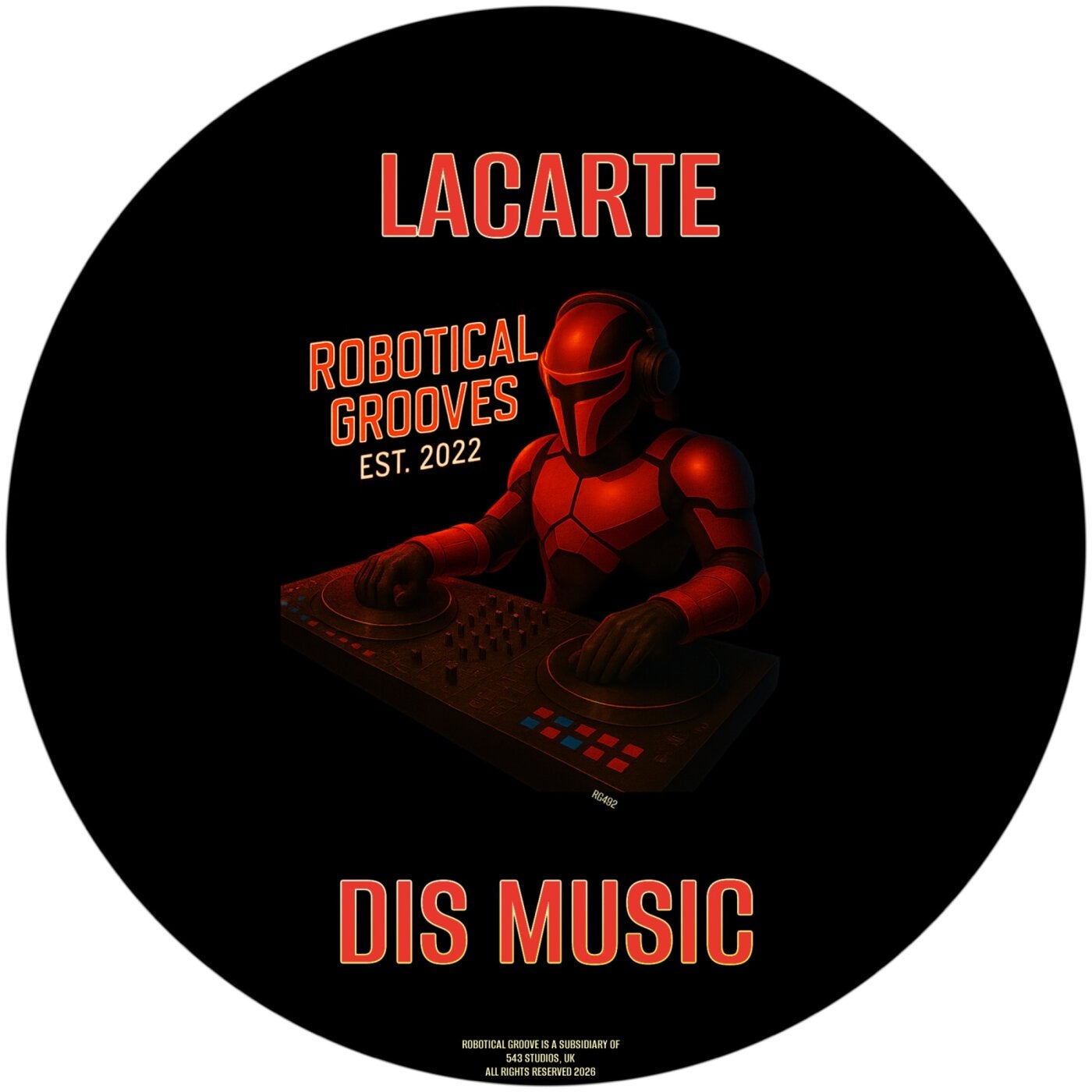 Cover - Lacarte - Dis Music (Original Mix) Promo tools