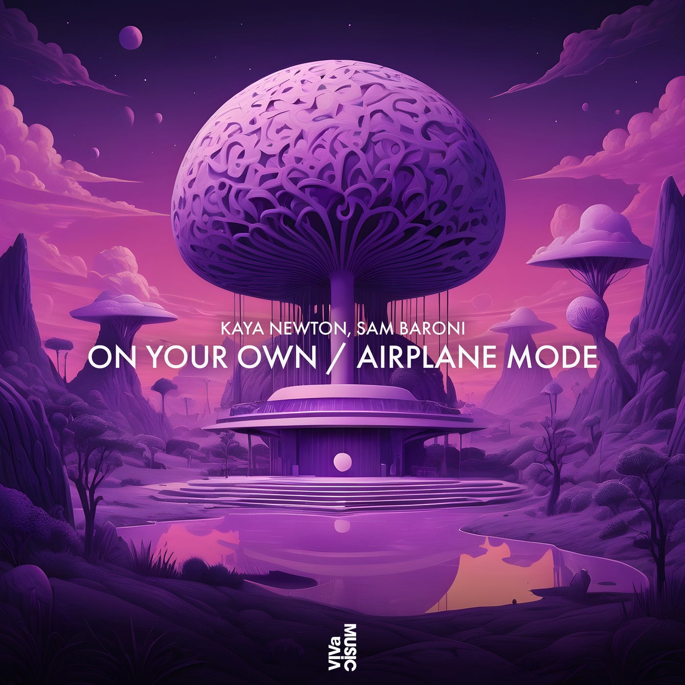 Cover - Sam Baroni (US), Kaya Newton - Airplane Mode (Extended Mix) Promo tools