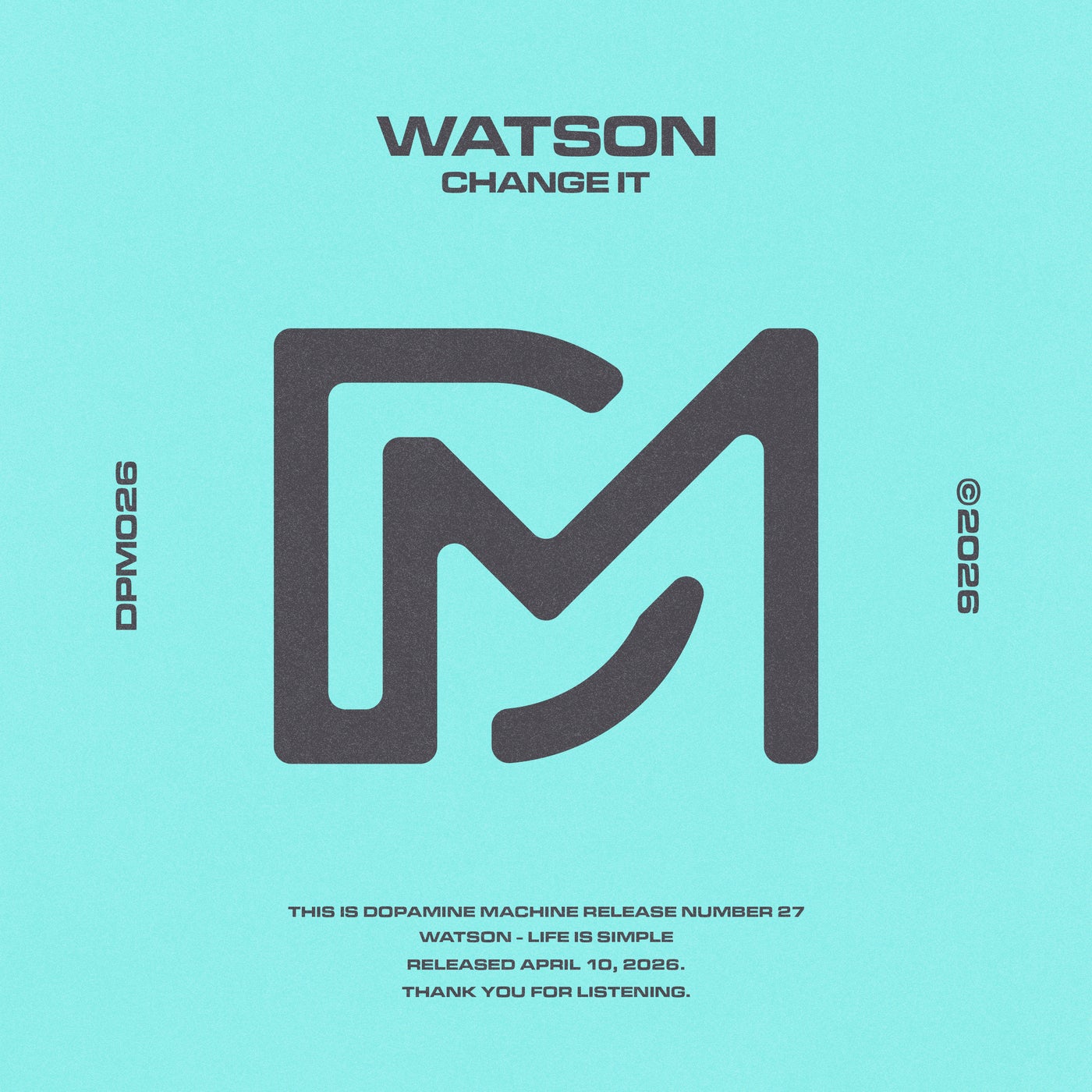 Cover - Watson - Change It (Original Mix) Promo tools
