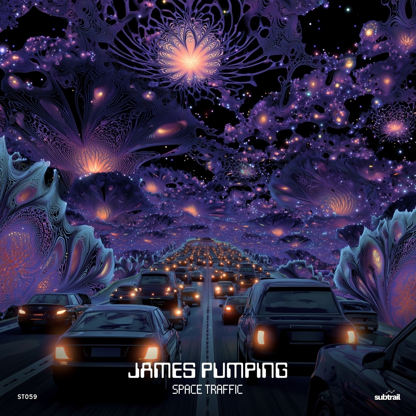 Cover - James Pumping - On the Fuckin Run (Original Mix) Promo tools