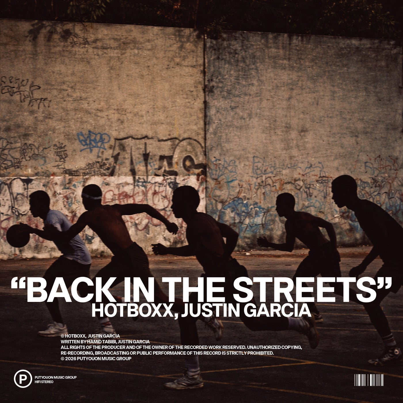 Cover - Justin Garcia, Hotboxx - Back in the Streets (Original Mix) Promo tools