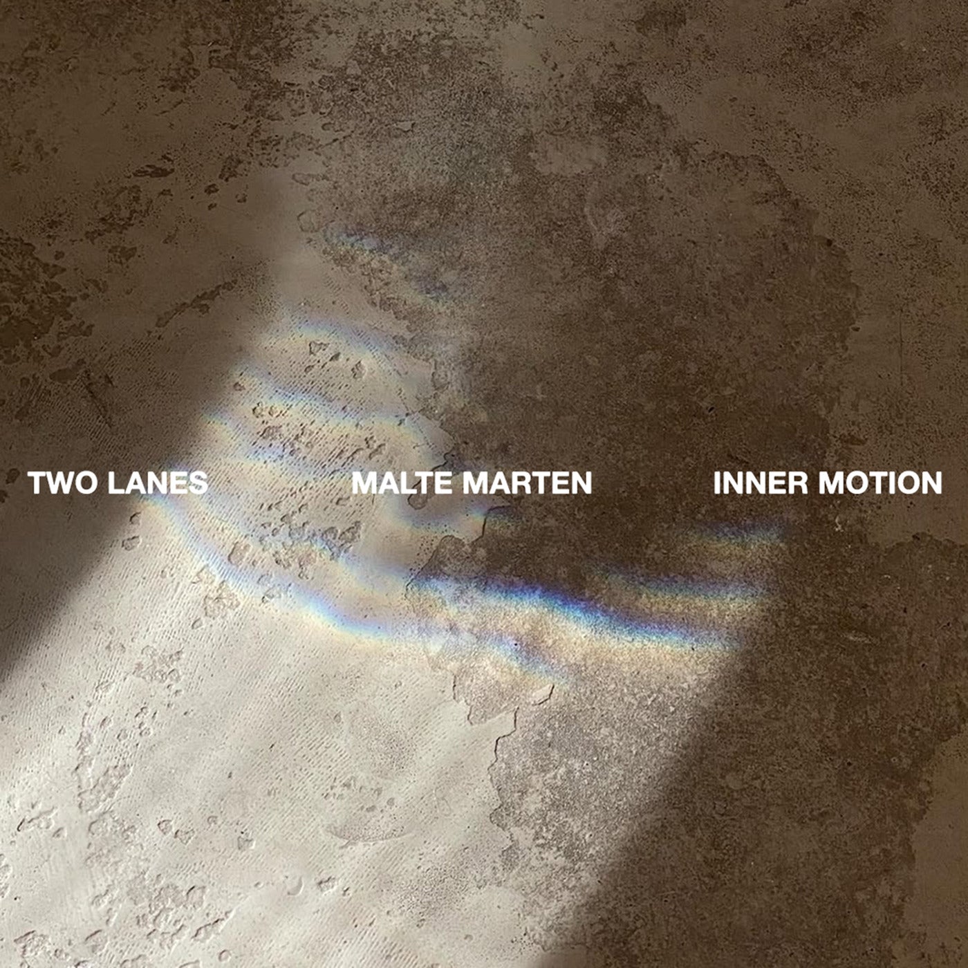 Cover - TWO LANES, Malte Marten - Inner Motion (Original Mix) Promo tools