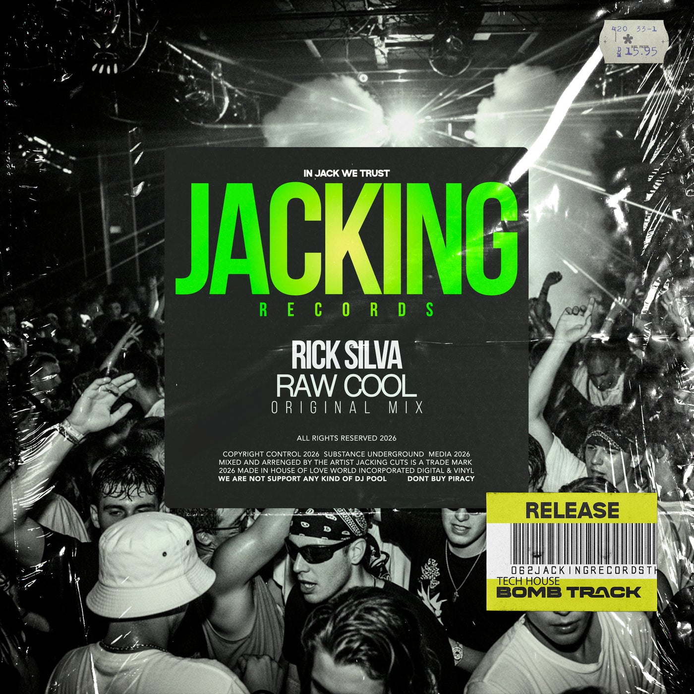 Cover - Rick Silva - Raw Cool (Original Mix) Promo tools