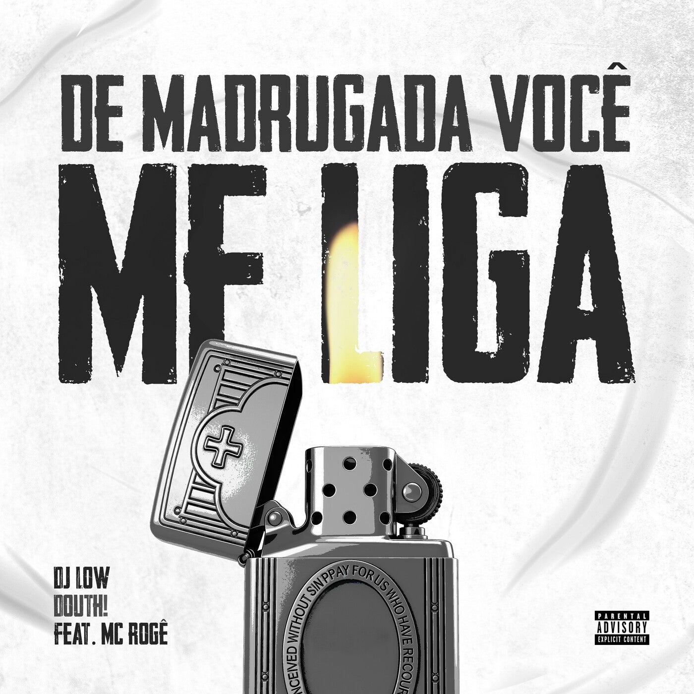 Cover - Douth!, MC Rogê, DJ Low - De Madrugada Você Me Liga feat. MC Rogê (Original Mix) Promo tools