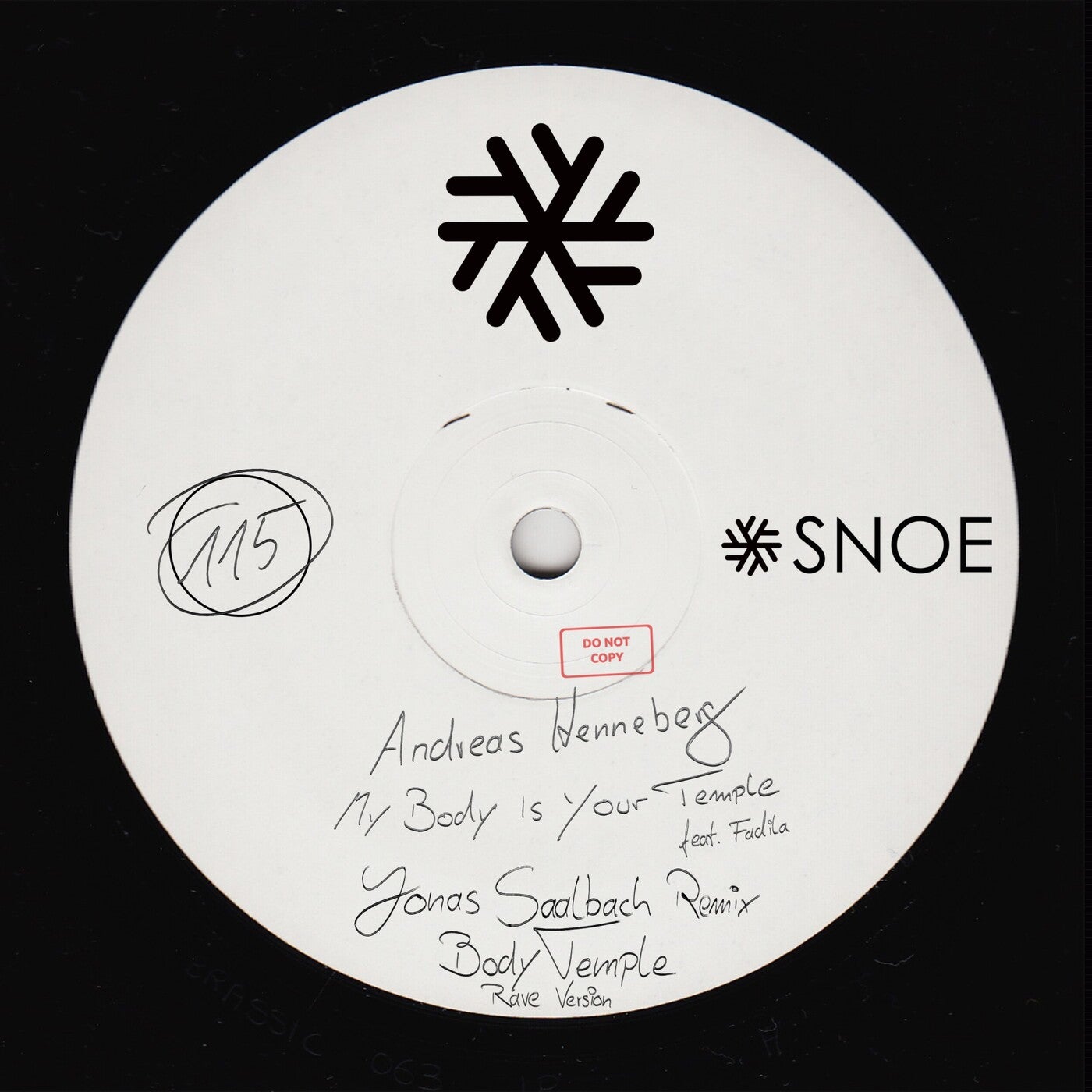 Cover - Andreas Henneberg - Body Temple (Rave Version) Promo tools