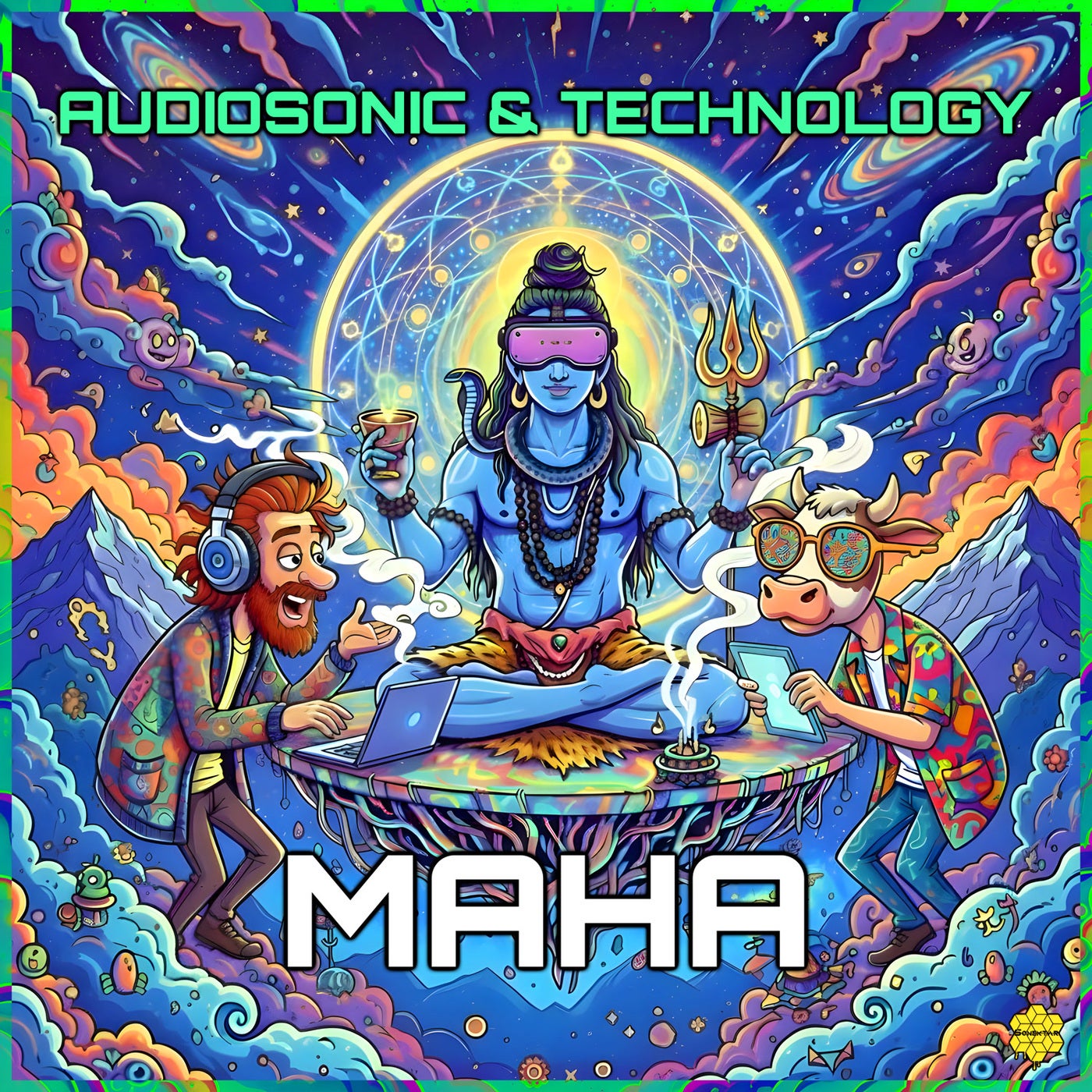 Cover - Technology, Audiosonic - Maha (Original Mix) Promo tools