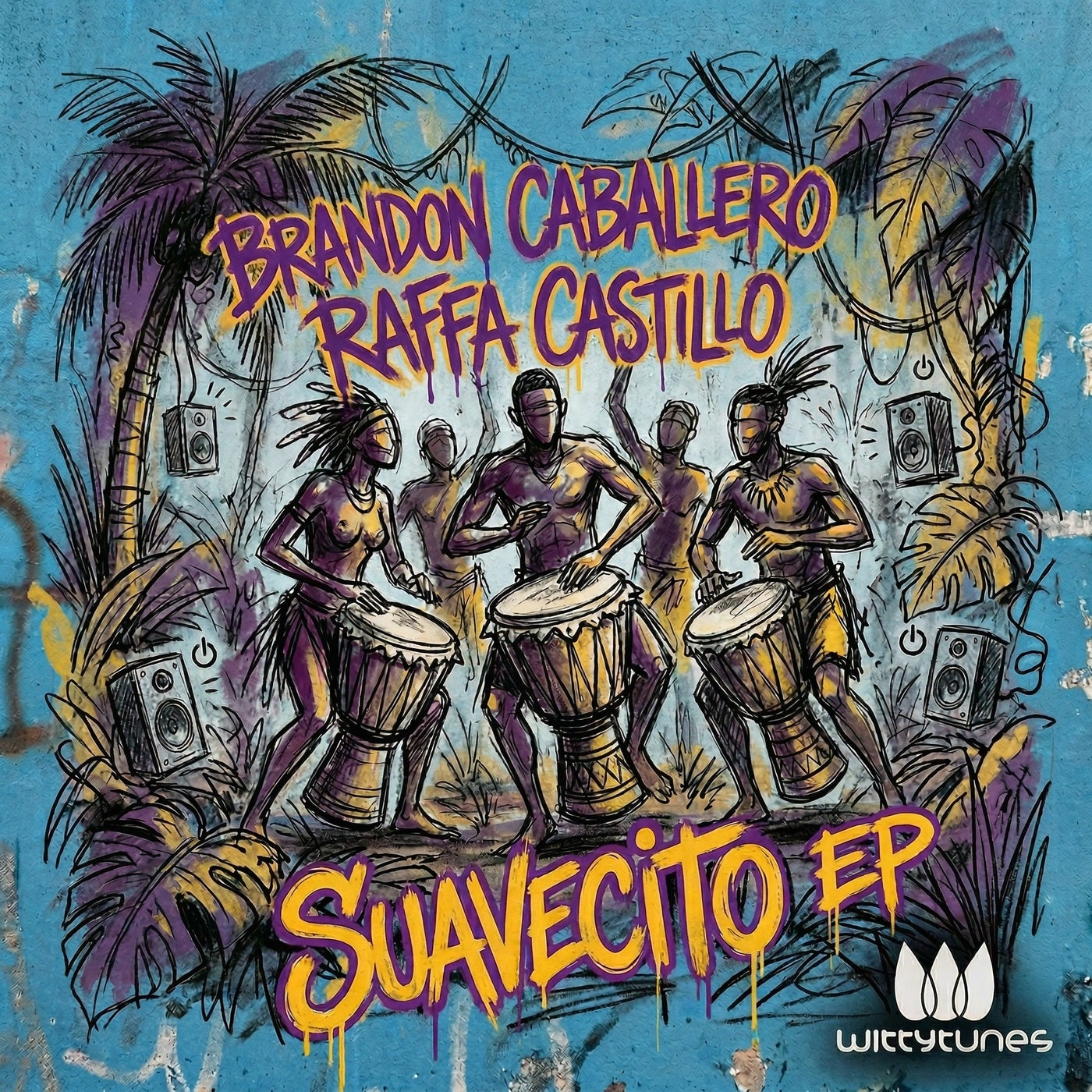 Cover - Brandon Caballero, Raffa Castillo - Suavecito (Original Mix) Promo tools