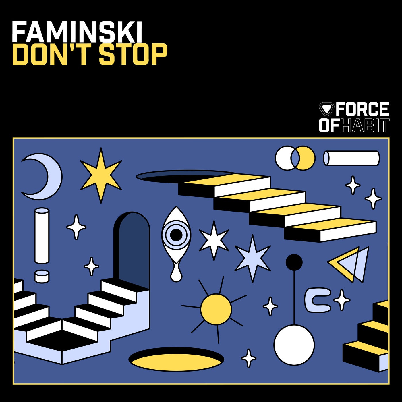Cover - Faminski - Don't Stop (Club Mix) Promo tools