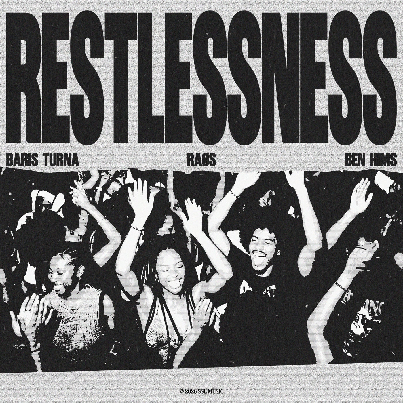 Cover - Baris Turna, Ben Hims, RAØS (TR) - Restlessness (Extended Mix) Promo tools