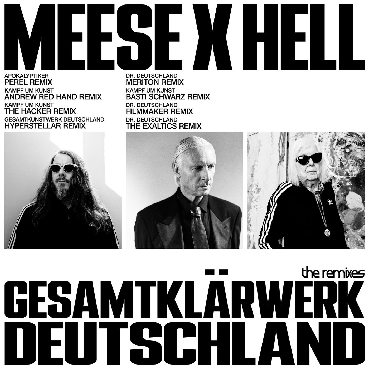 Cover - DJ Hell, Meese X Hell, Jonathan Meese - Apokalyptiker (Perel Remix) Promo tools