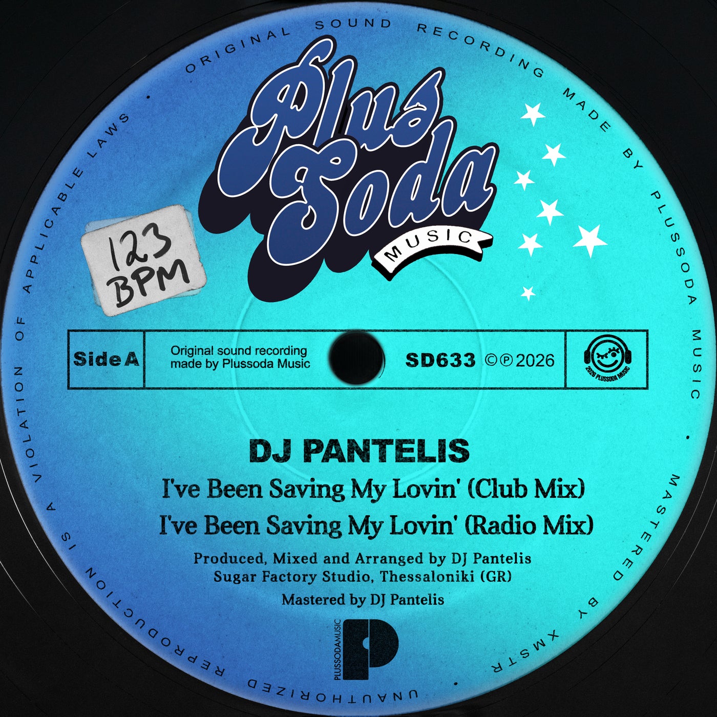 Cover - DJ Pantelis - I've Been Saving My Lovin' (Club Mix) Promo tools