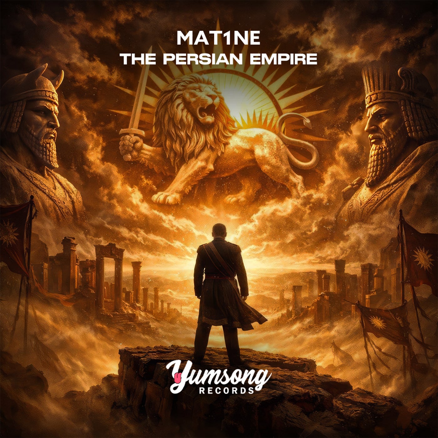 Cover - MAT1NE - The Persian Empire (Extended Mix) Promo tools
