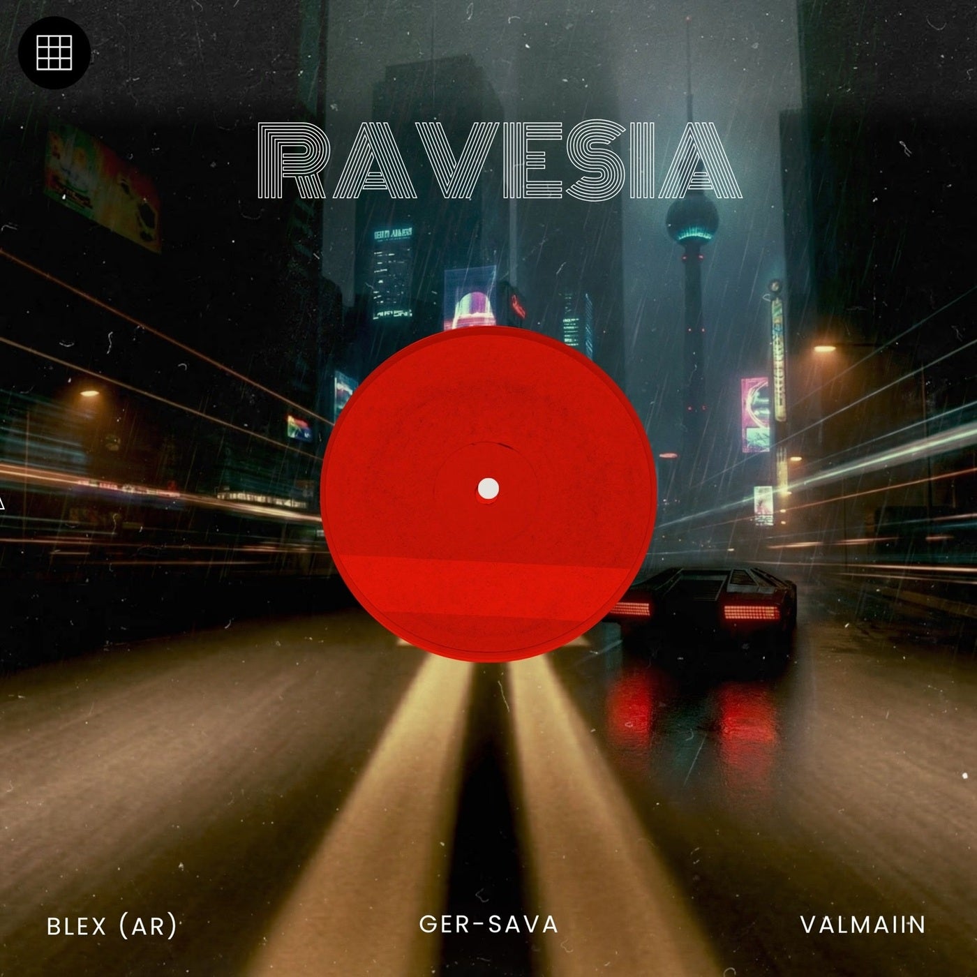 Cover - Valmaiin, Blex (AR), Ger Sava - Ravesia (Original Mix) Promo tools