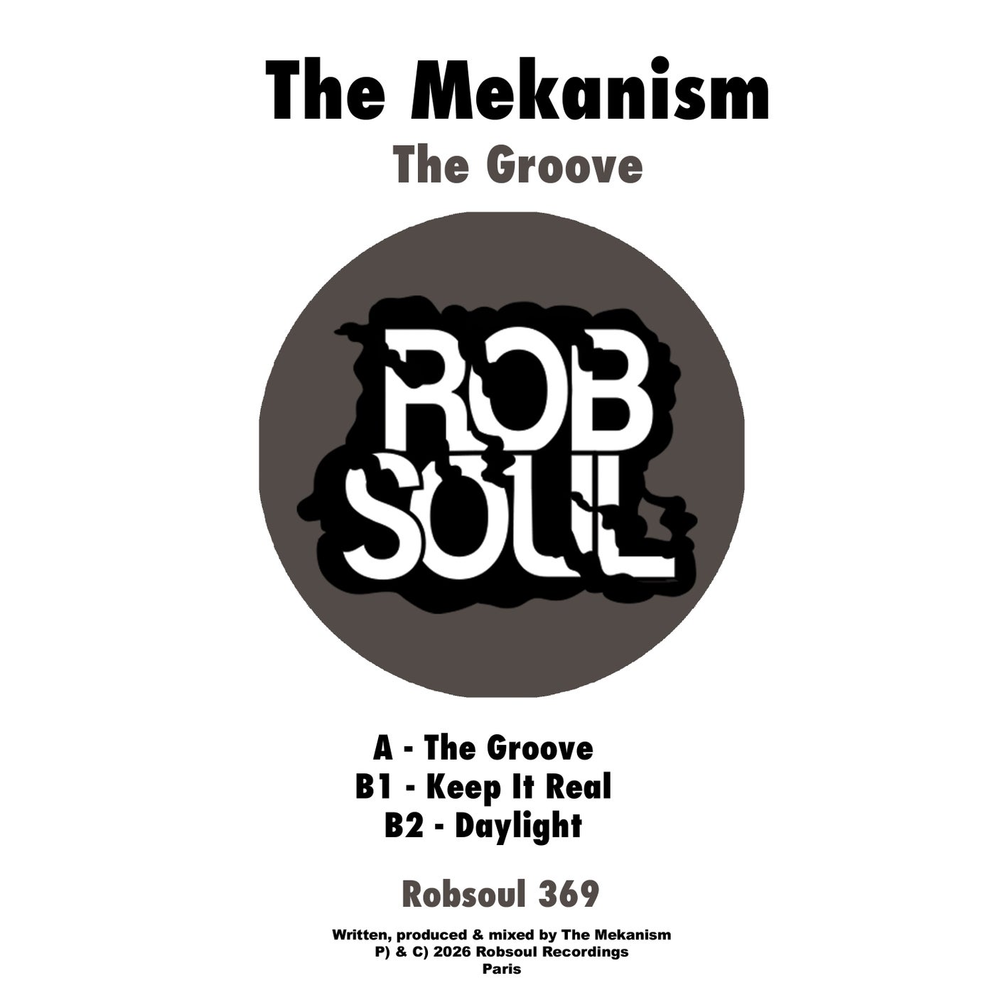 Cover - The Mekanism - The Groove (Original Mix) Promo tools