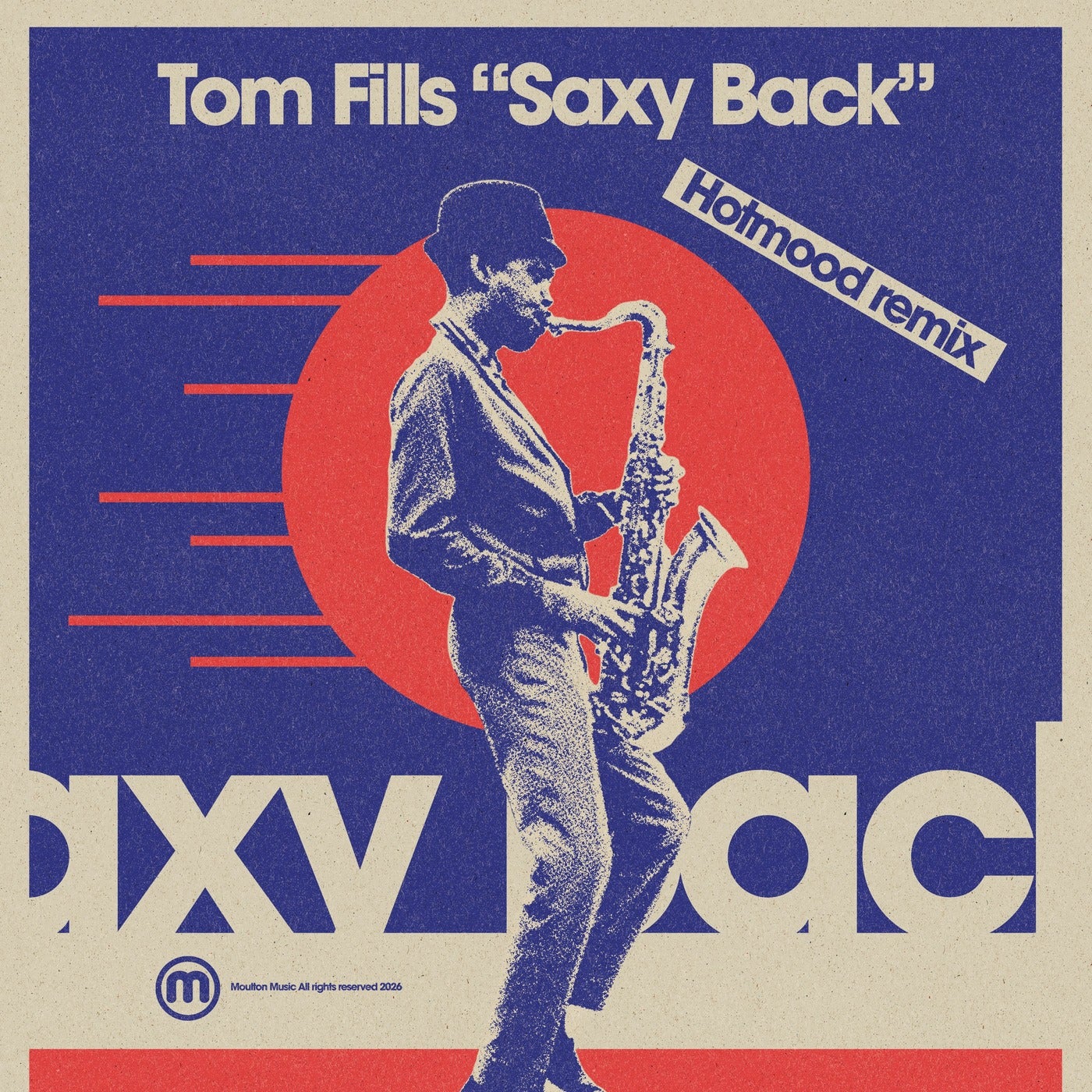 Cover - Tom Fills - Saxy Back (Hotmood Remix) Promo tools