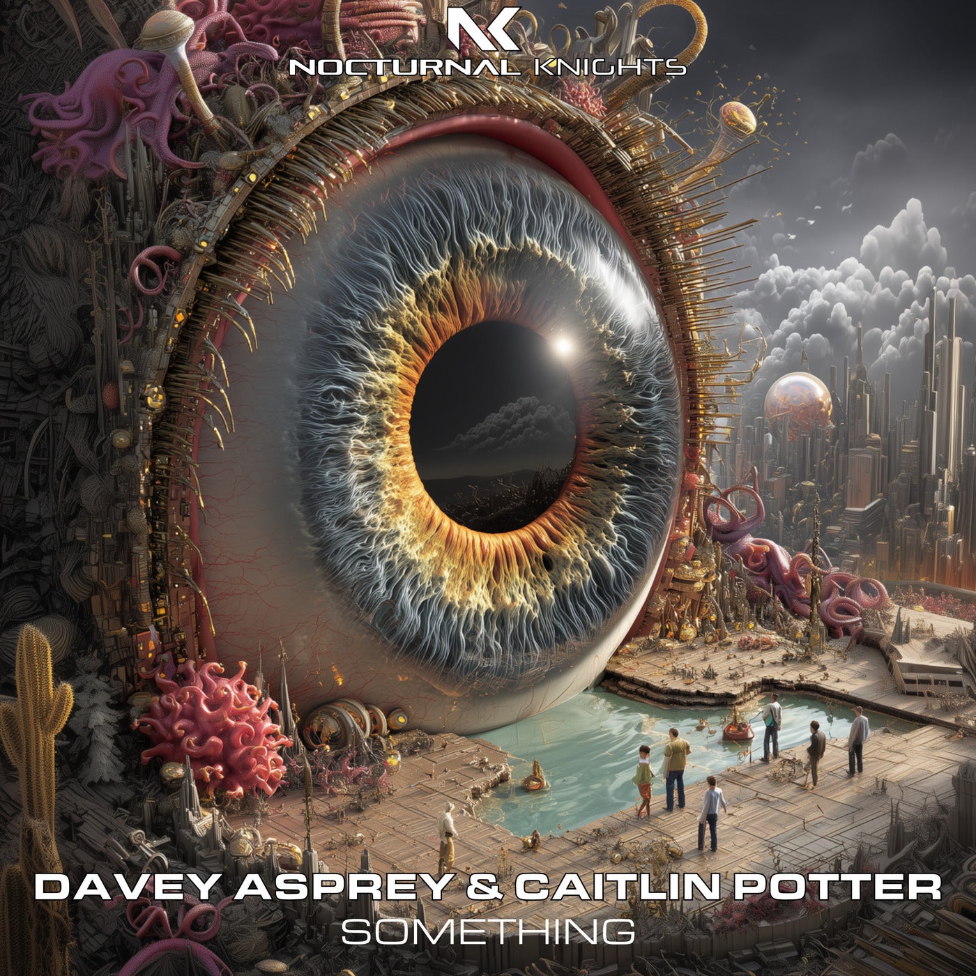 Cover - Davey Asprey, Caitlin Potter - Something (Extended Mix) Promo tools